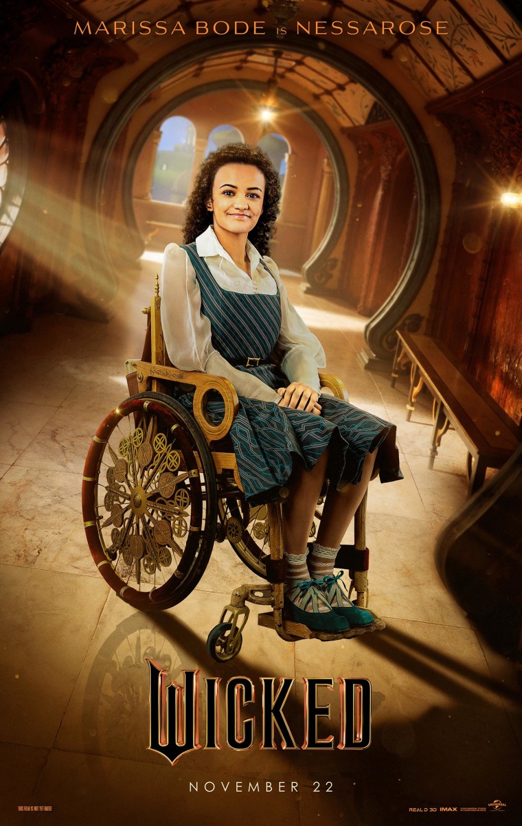 Marissa Bode Made History As Wicked's 1st Nessarose To Use A Wheelchair