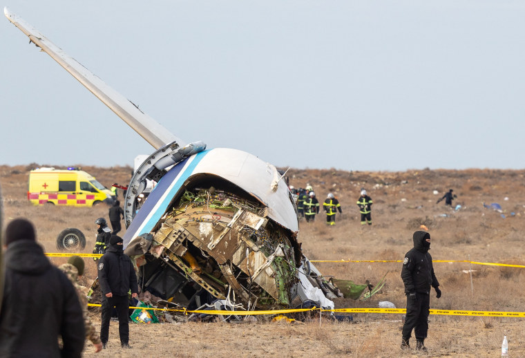 Image: KAZAKHSTAN PLANE CRASH