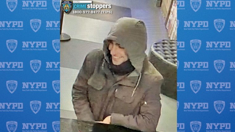 An image released by the New York Police Department shows the individual sought in connection with the shooting of UnitedHealthcare CEO Brian Thompson. 