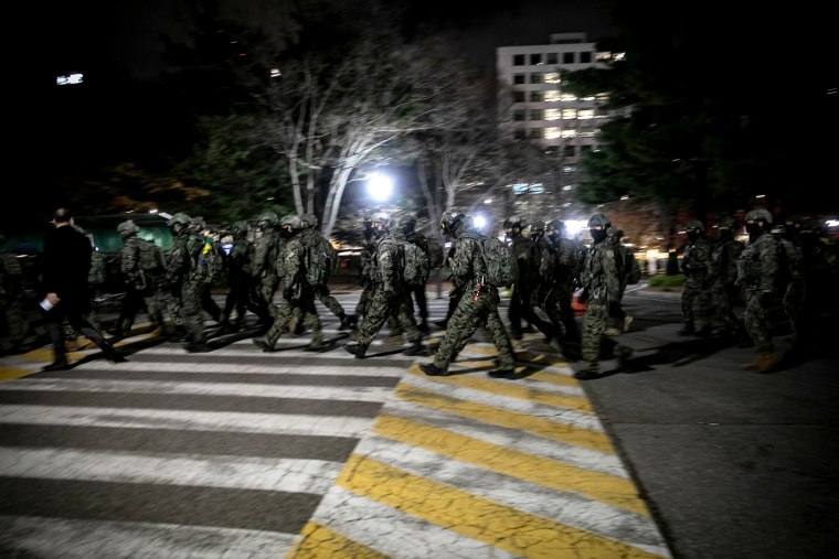 South Korea's Yoon Declares Martial Law in Emergency Address