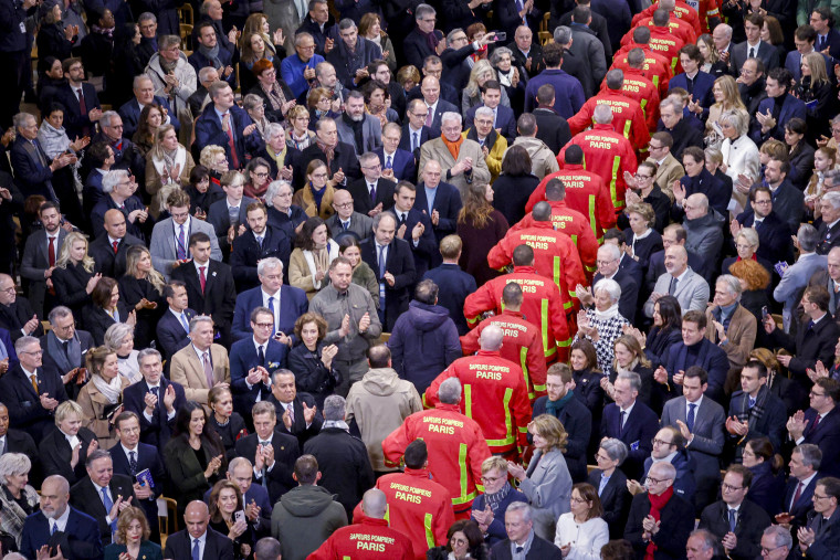 Firefighters, rescuers and builders.