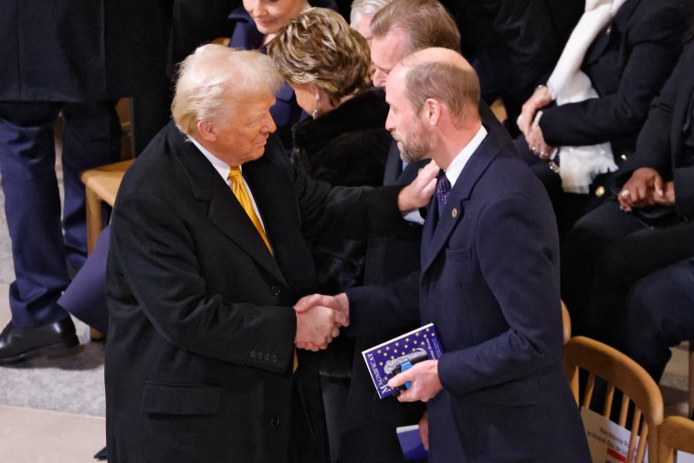 Donald Trump and Prince William.