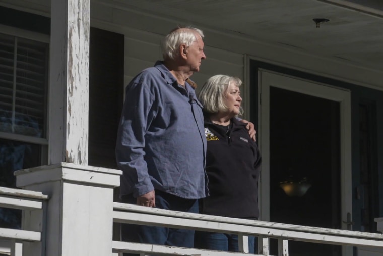 Donna and Gary Lindabury had a lien on their N.C. home due to medical debt. After an NBC News story a few months ago, the hospital forgave the debt.