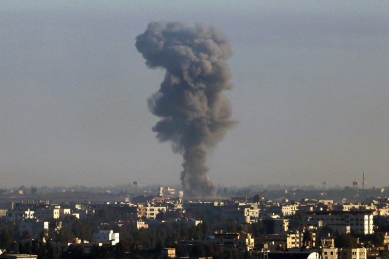 Israeli bombardment in Syria