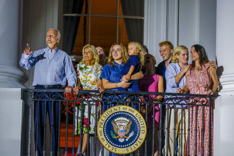 Joe Biden y su familia.