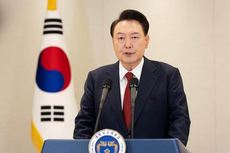 South Korean President Yoon Suk Yeol