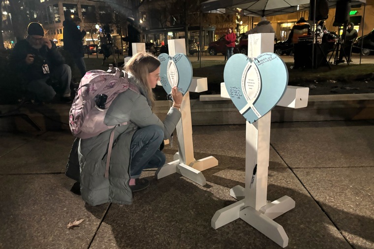 madison wisconsin school shooting vigil