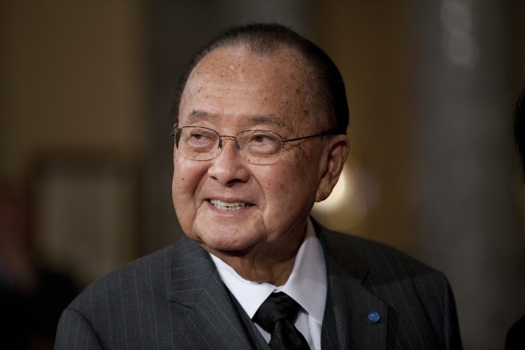 Sen. Daniel Inouye (D-HI) in 2011.