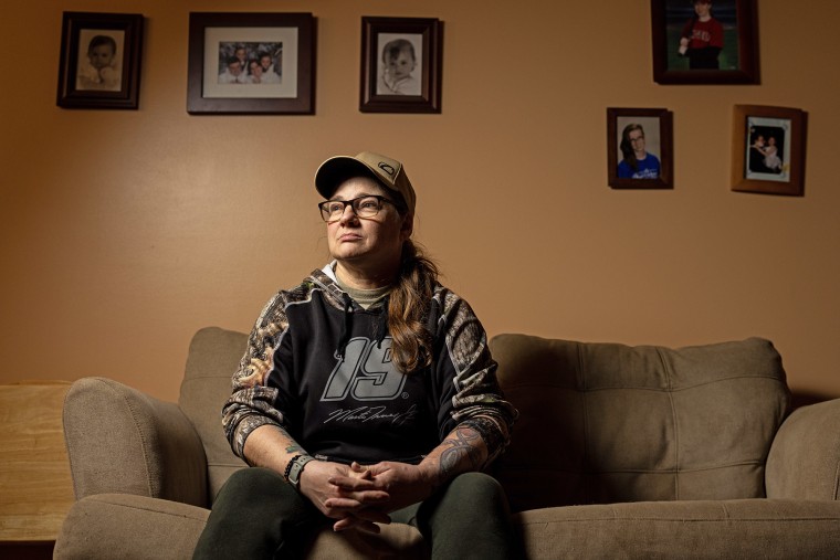 Fran Moore at her home in Lodi, N.Y.