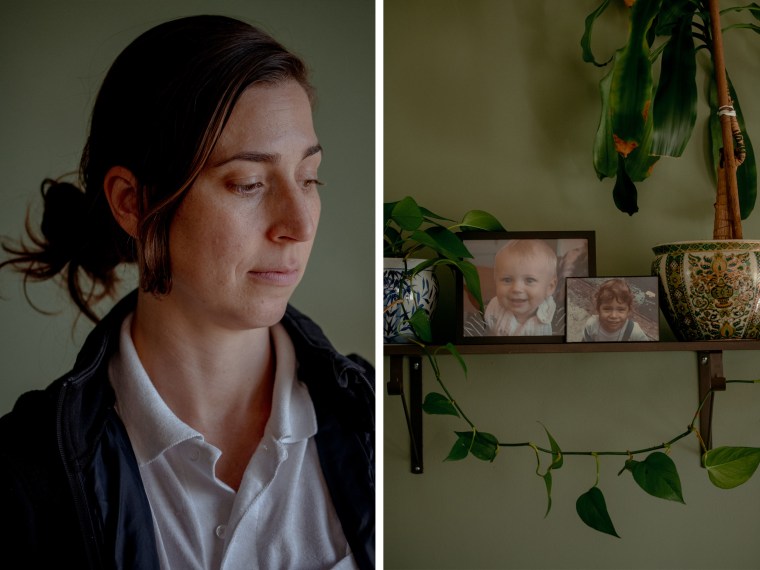 Rachel Sheffield at her home in Arden, N.C., on Nov. 21, 2024.