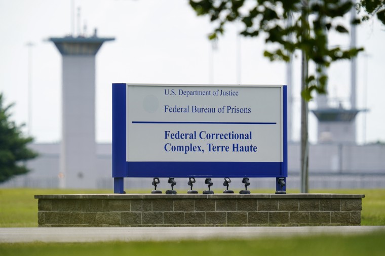 Federal prison complex in Terre Haute, Indiana