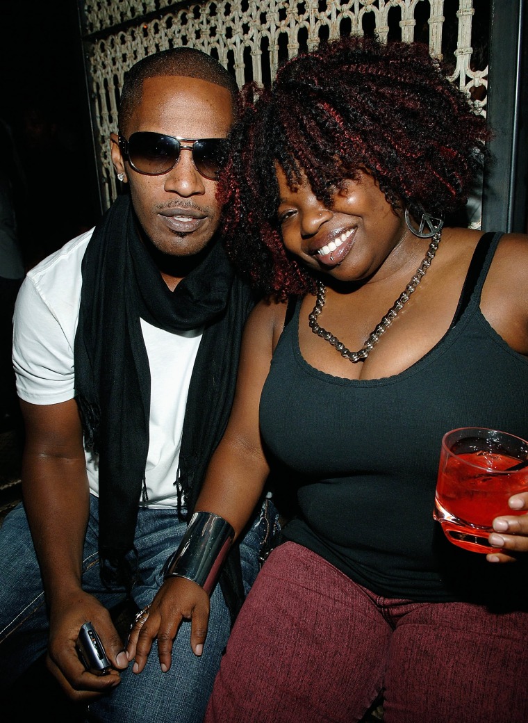 Jamie Foxx and sister Deidra Dixon in 2008.