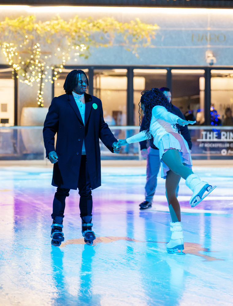 2 Couples Rented Out The Rockefeller Center Ice Rink For Proposals 