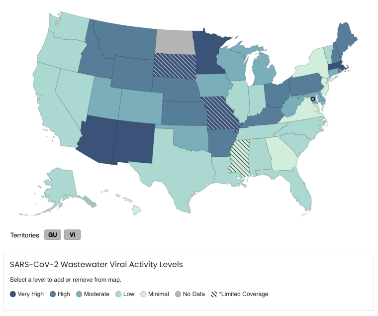 COVID Map Winter 2024: What States Is COVID Spreading Most?