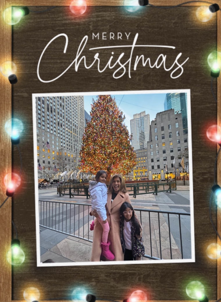 Hoda Kotb Christmas Card