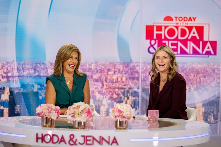 Hoda and Jenna