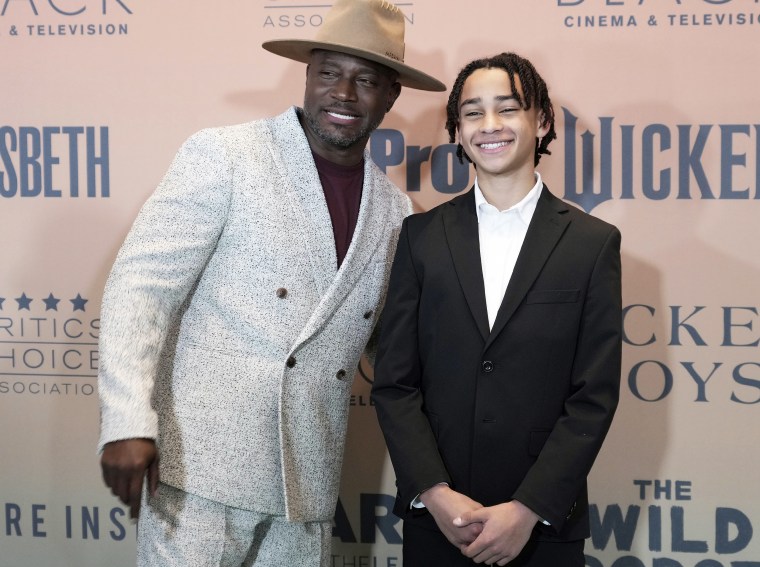 Taye Diggs and son Walker Nathaniel Diggs.