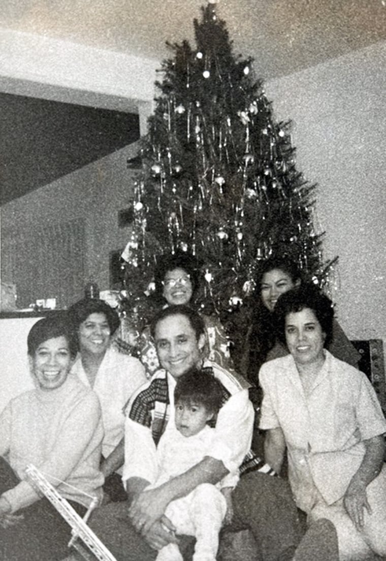 Me as a young boy (center) with my parents and aunts.