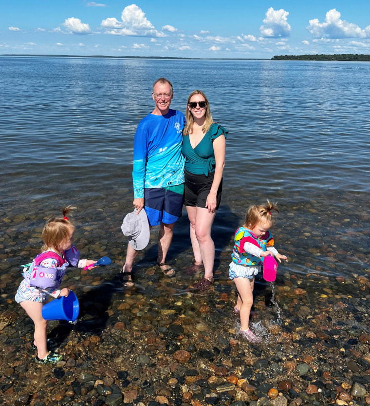 Molly Young and family