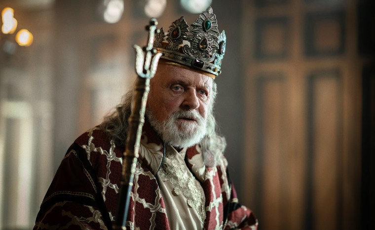 Anthony Hopkins as King Herod in "Mary."