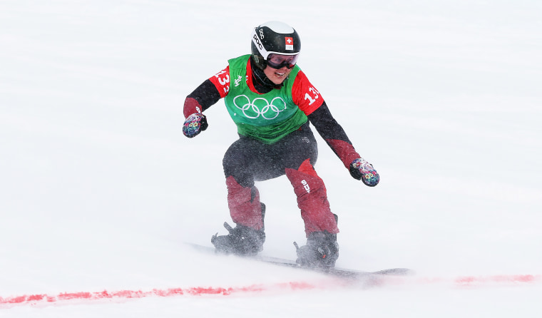 Sophie Hediger of Team Switzerland competing.