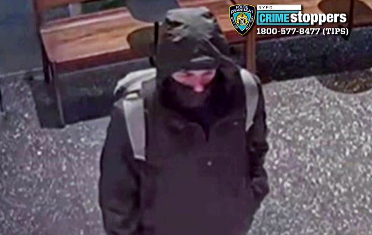 An image released by the New York Police Department shows the individual sought in connection with the shooting of UnitedHealthcare CEO Brian Thompson.