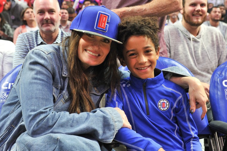 Idina Menzel and Walker Nathaniel Diggs