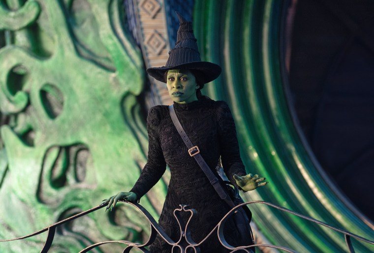 Cynthia Erivo is Elphaba in "Wicked."