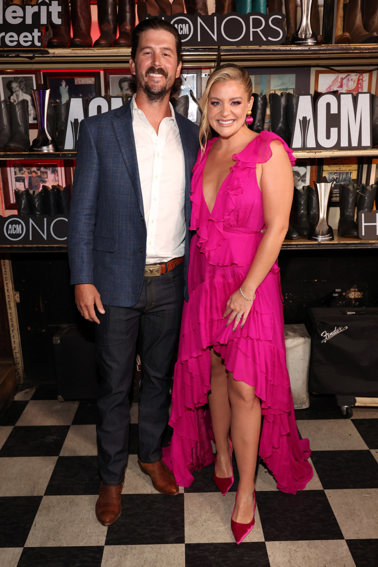 Cam Arnold and Lauren Alaina attend the 17th Academy Of Country Music Honors at Ryman Auditorium on August 21, 2024 in Nashville, Tennessee. 