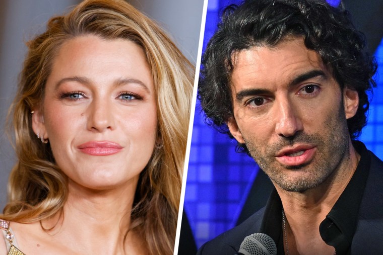 Blake Lively; Justin Baldoni.