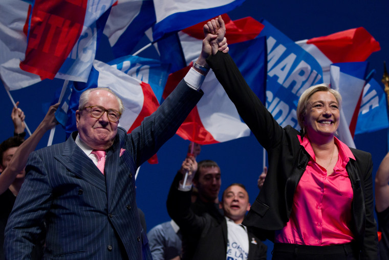 Marie Le Pen Campaigns Ahead of Elections