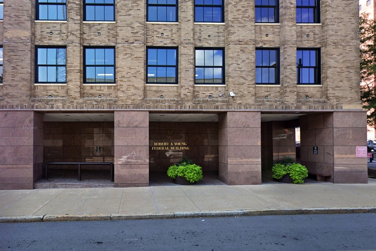 The ATF unit investigating the case is in the Robert A. Young Federal Building in St. Louis.