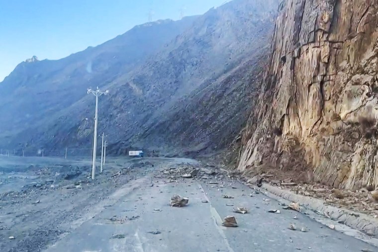 Earthquake in Tibet