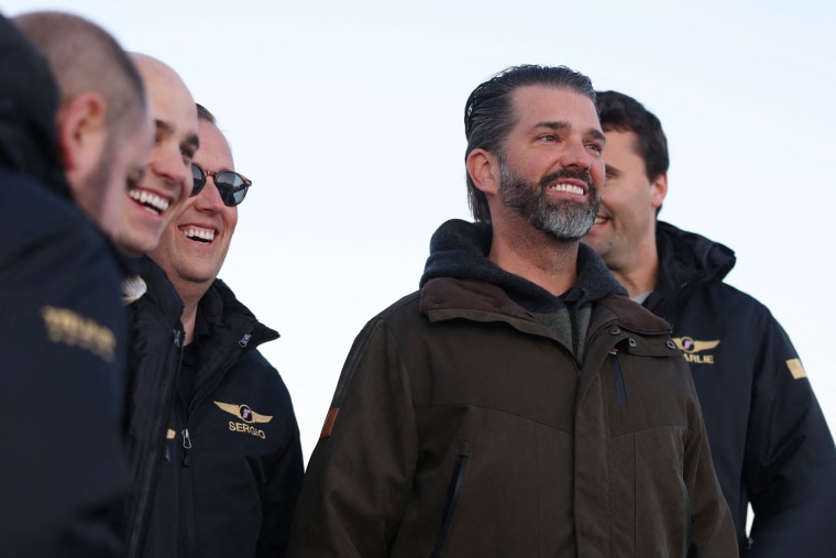 Donald Trump Jr made a private visit to Greenland, a Danish autonomous territory coveted by Trump Sr and which hopes to one day be independent but remains dependent on Copenhagen for now.