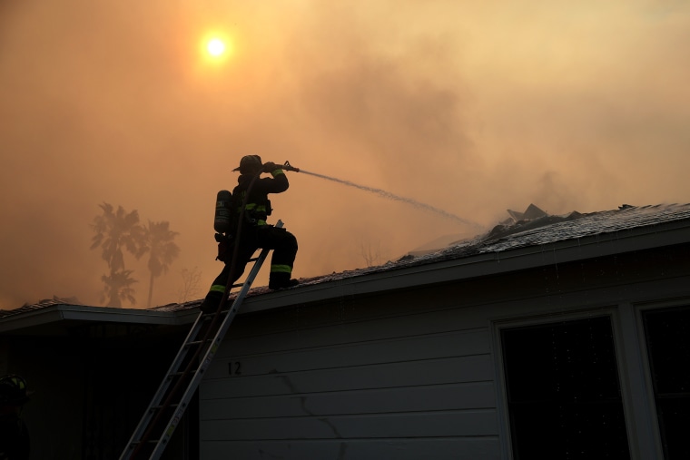  Powerful Winds Fuel Multiple Fires Across Los Angeles Area