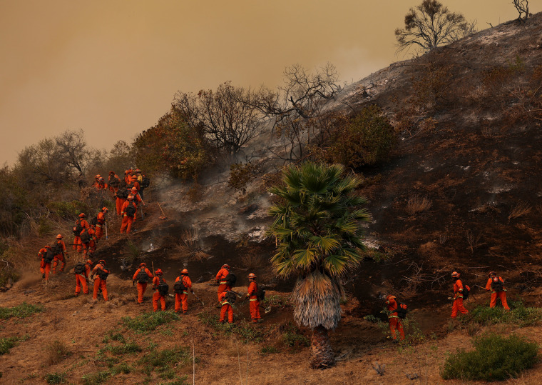 Inmate firefighters