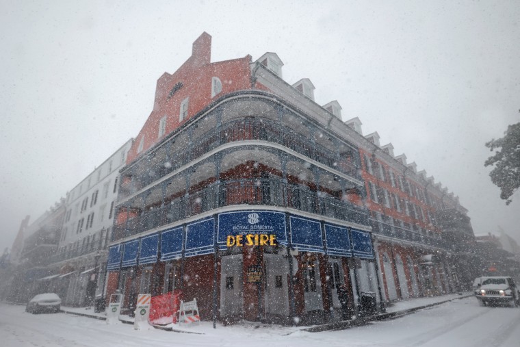 New Orleans Winter Storm