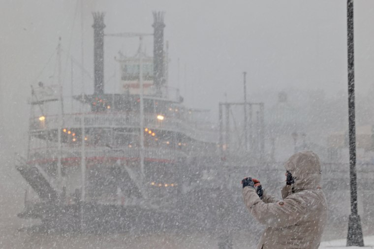 New Orleans Winter Storm