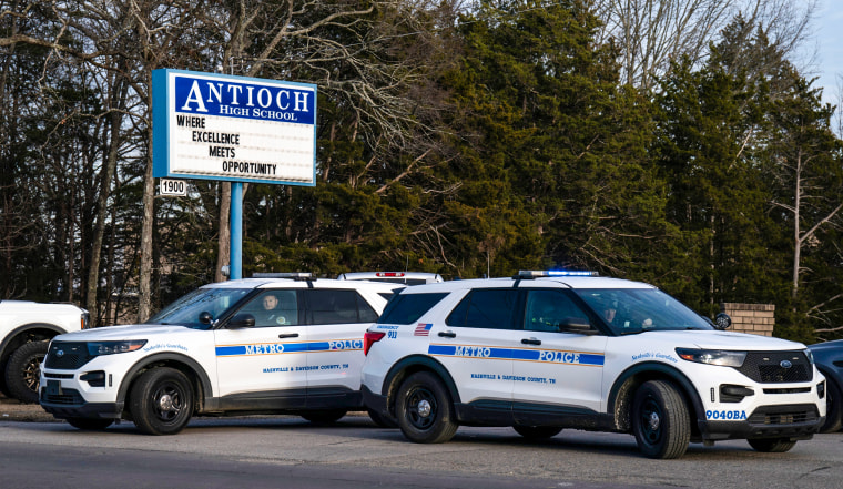 Emergency personnel on scene at Antioch High School