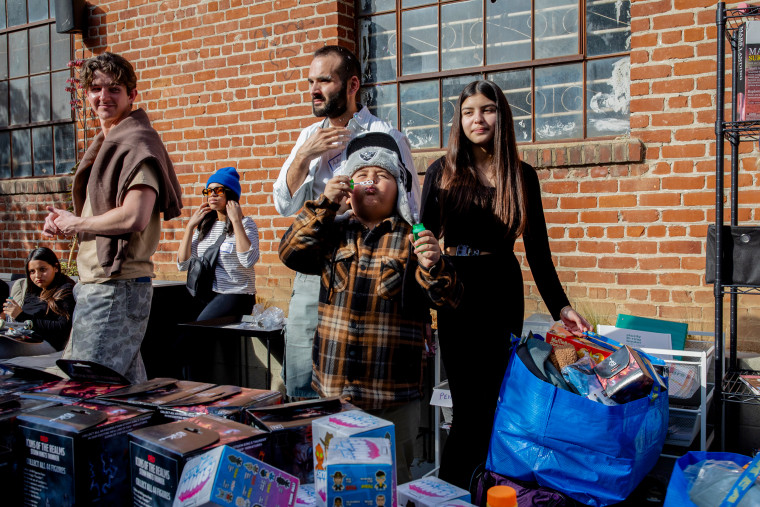 People at the recovery event