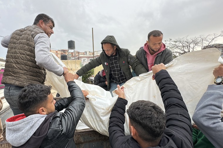 Bodies recovered in Rafah and Khan Younis, southern Gaza