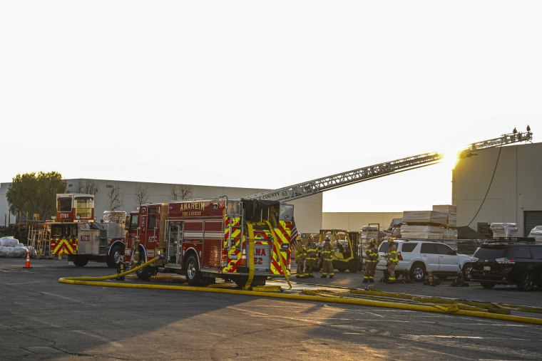 Plane crash scene.