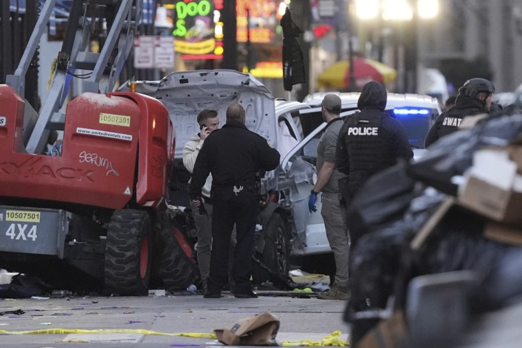 Diez muertos en Nueva Orleans en atropello masivo en Año Nuevo 