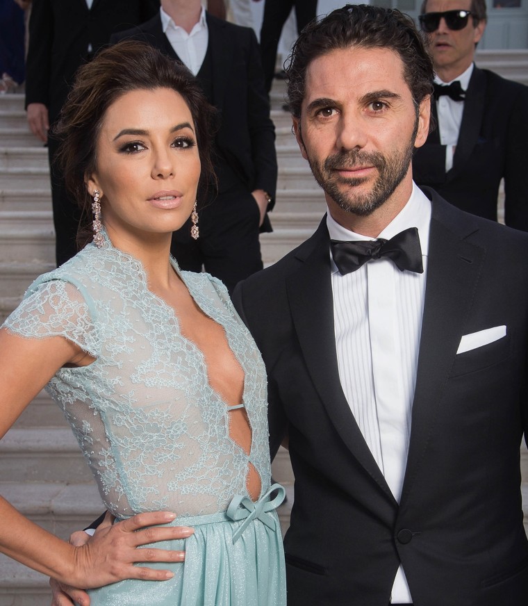 La actriz Eva Longoria y José Antonio Bastón