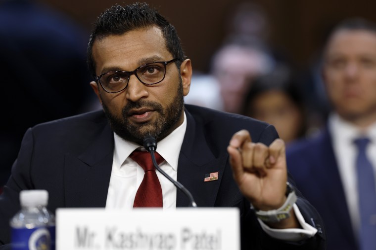 Senate Judiciary Cmte Holds Confirmation Hearing For FBI Director Nominee Patel