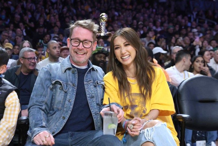 Brenda Song and Macauley Culkin