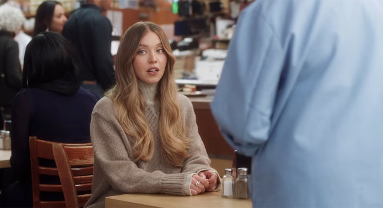 Sydney Sweeney in Hellman's Super Bowl ad.