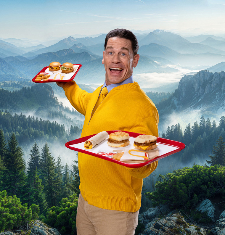 John Cena: McValue spokesman.