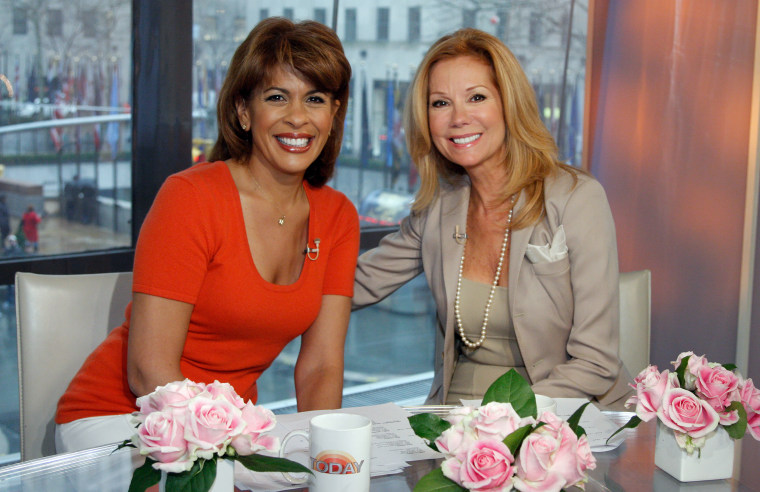 Hoda Kotb and Kathie Lee Gifford on TODAY, March 31, 2008.