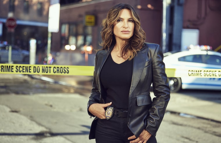 Mariska Hargitay como capitana Olivia Benson en la temporada 26 de "Ley y orden: Unidad de víctimas especiales."